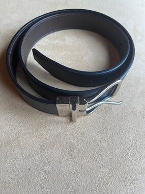 Coach Black Leather Belt